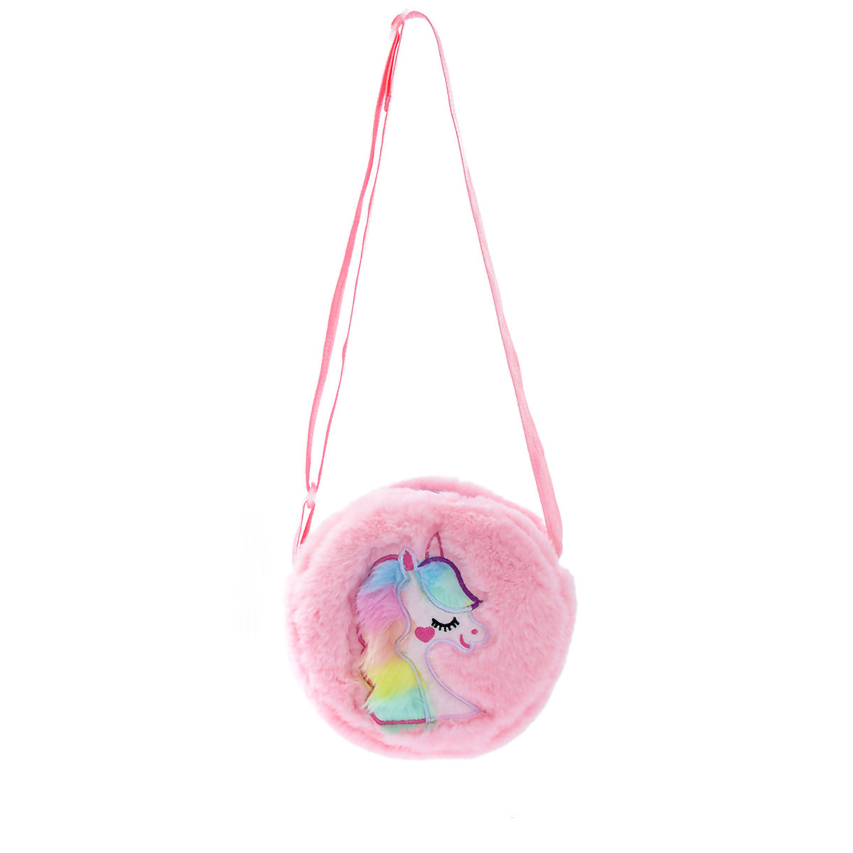 Plüsch Umhängetasche mit Einhorn-Motiv Brehn