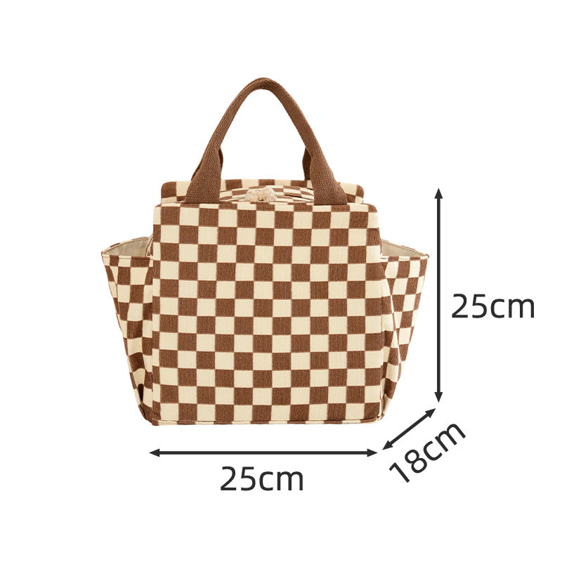 Isolierte Herzprint-Lunch-Tasche Brehn