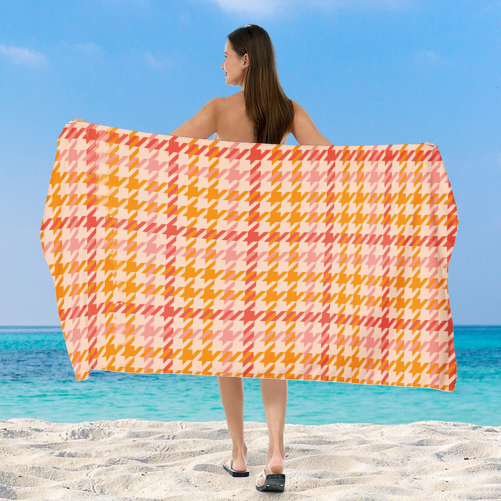 Strandtuch mit exklusivem geometrischen Muster Brehn