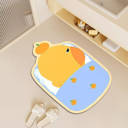 Cartoon-Charakter Badewanne Matten für Badezimmer