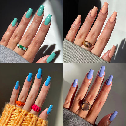 Stylische Kunstnägel im eleganten Gloss-Finish Brehn