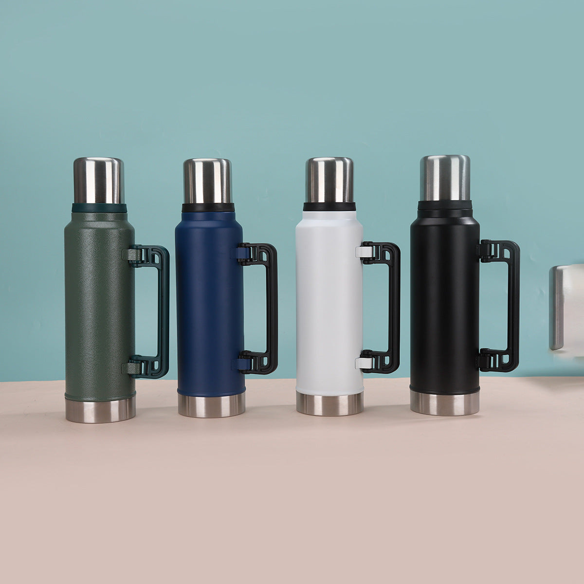 Unisex Isolier-Trinkflasche mit Handgriff Brehn
