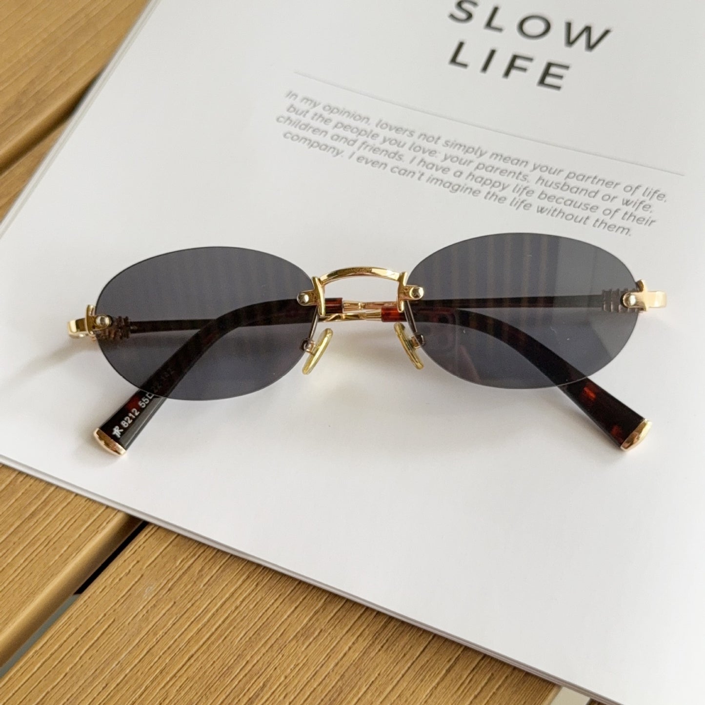 Chic Cat-Eye Rahmenbrillen Brehn