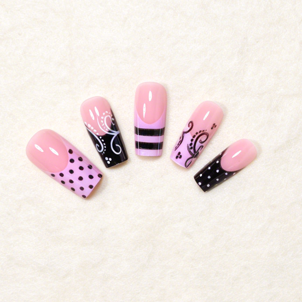 Künstlerisches Quadrat-Nageldesign-Set Brehn