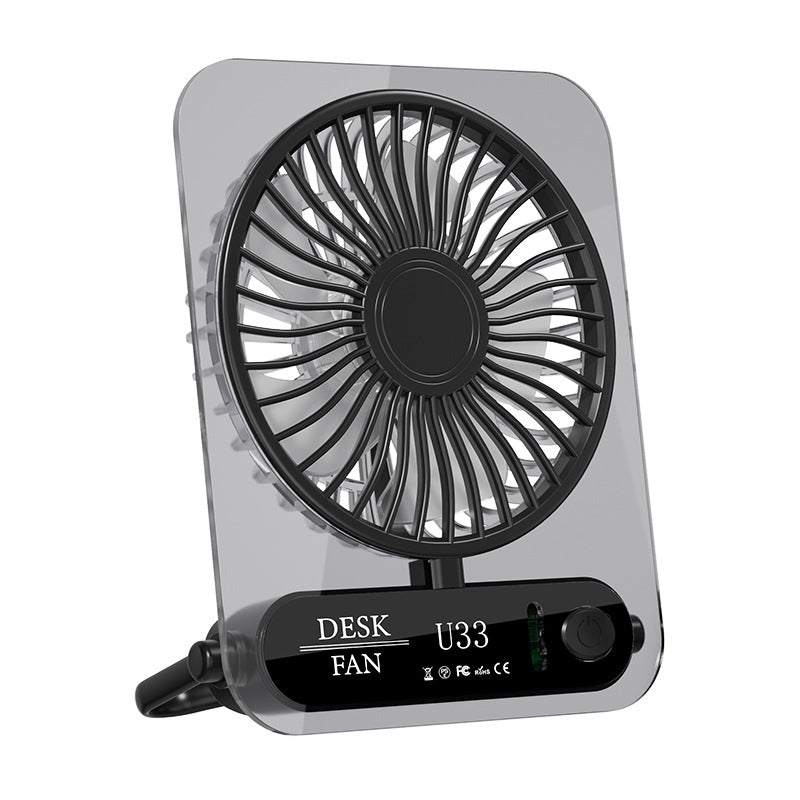 Damen tragbarer Desktop Ventilator mit flexibler Neigung Brehn