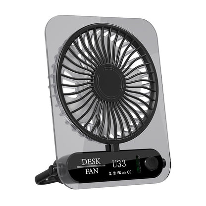 Damen tragbarer Desktop Ventilator mit flexibler Neigung Brehn