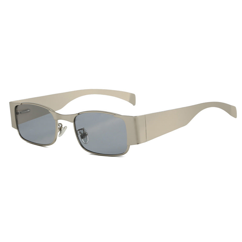 Damen modische rechteckige Sonnenbrille mit eleganten Gläsern Brehn