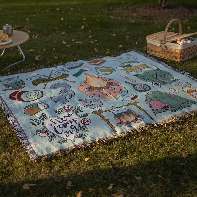 Bohemian-Style Outdoor Picknickdecke