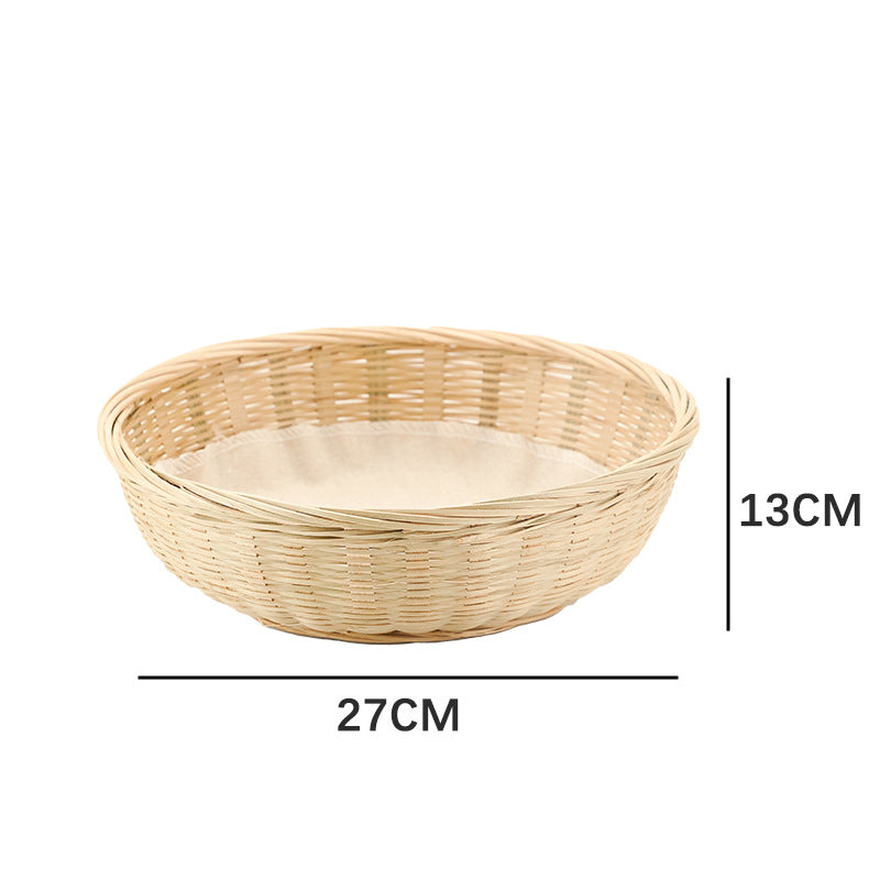 Praktischer Aufbewahrungskorb aus Rattan