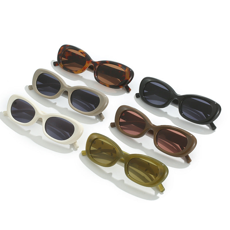Modebewusste Übergroße Rechteckige Sonnenbrille Brehn