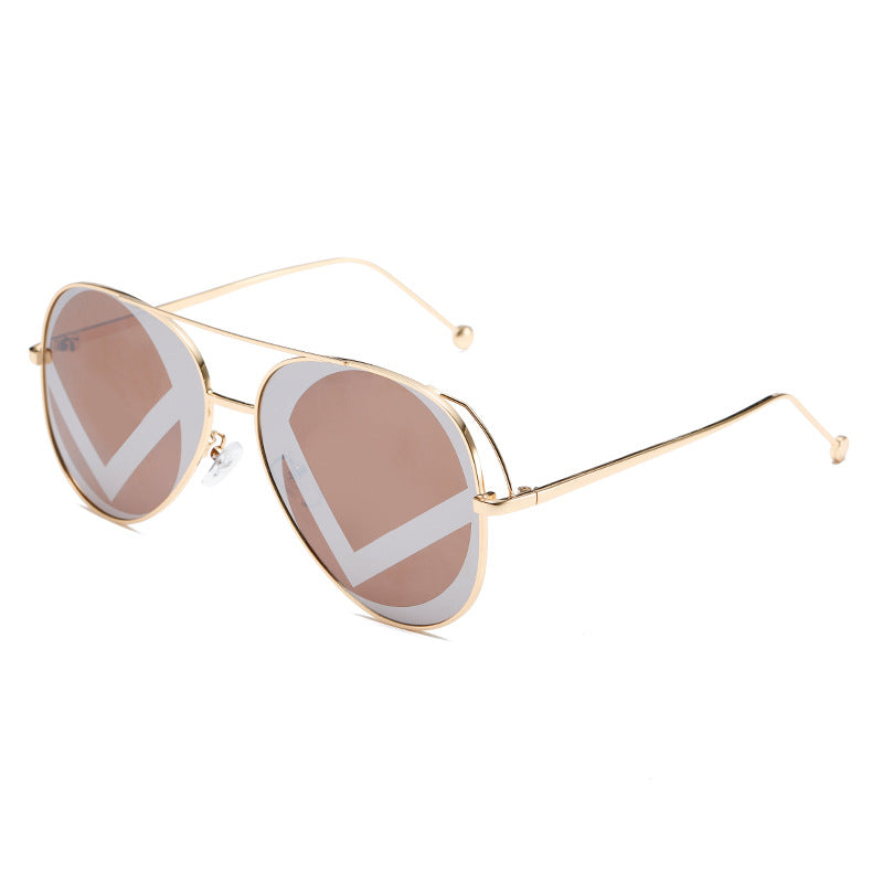Damen modische geometrische Sonnenbrille Brehn