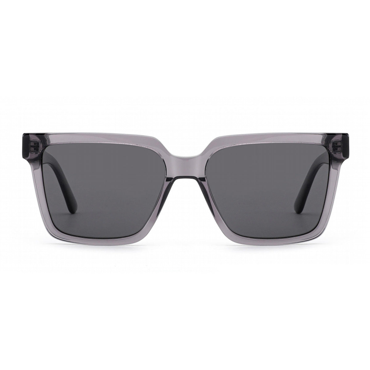 Damen quadratische Sonnenbrille mit modernem Kunststoffrahmen und UV-Schutz Brehn