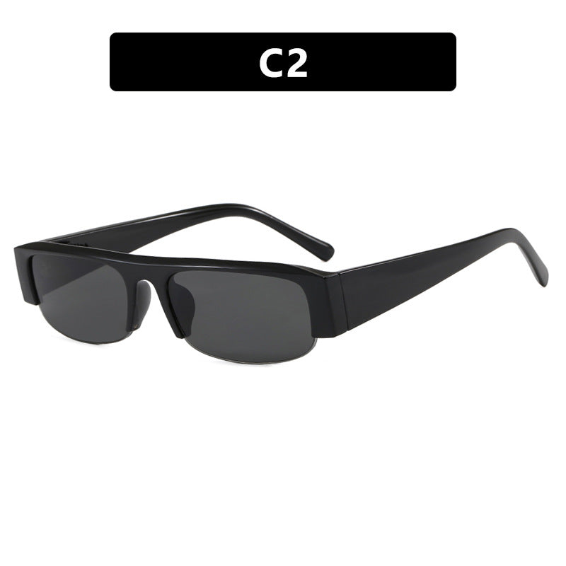 Damen trendige Sonnenbrille mit dickem Rahmen und schützenden Gläsern Brehn