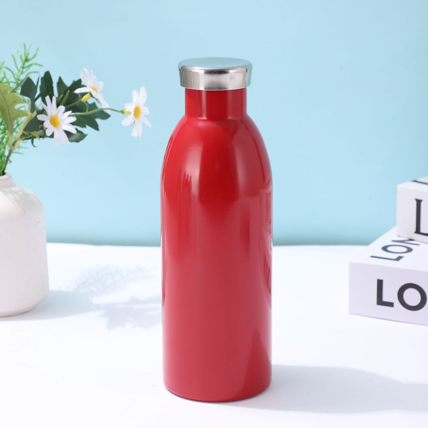 Damen Isolierte Edelstahl Trinkflasche Brehn