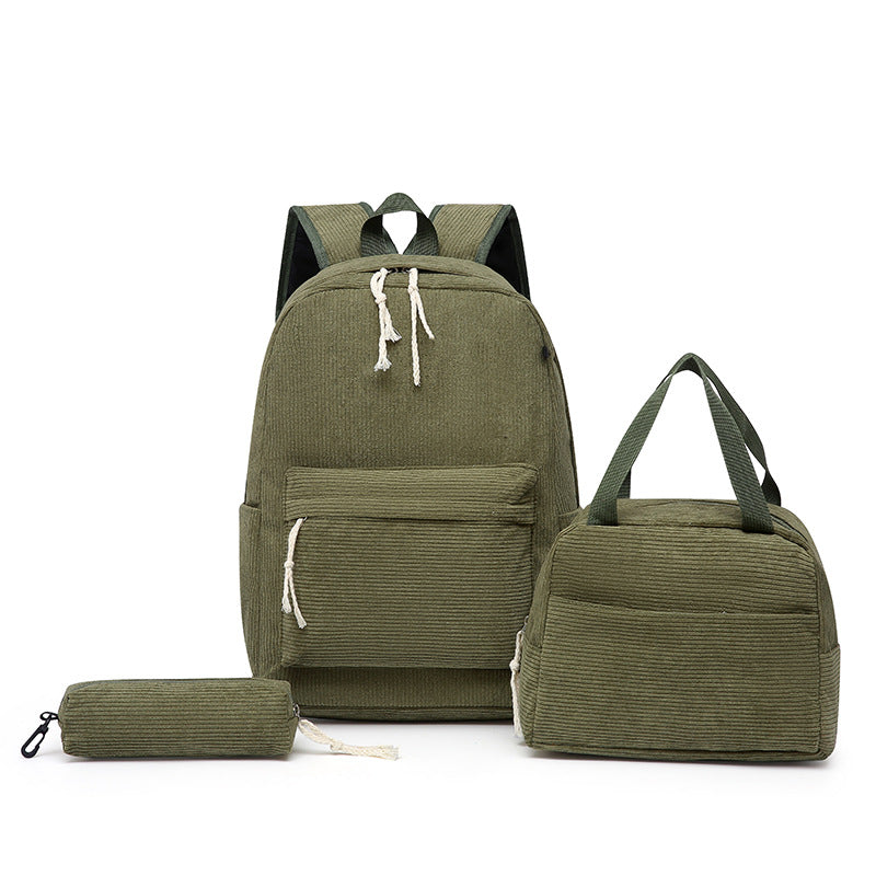 Rucksackset mit Verspieltem Erdbeer-Muster Brehn