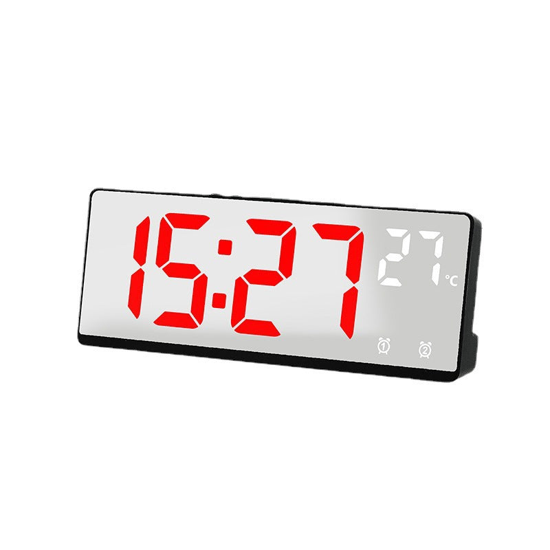 Digitaler Wecker mit Spiegel-Display und Temperaturfunktion Brehn