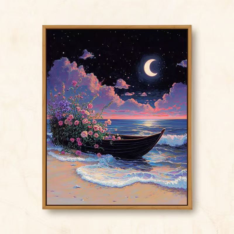 Verzaubernde Küstenfantasie Wandkunst Brehn