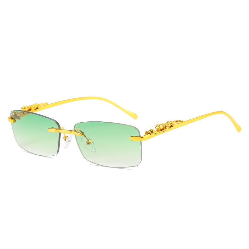 Damen modische Sonnenbrille mit kunstvollen Verzierungen Brehn