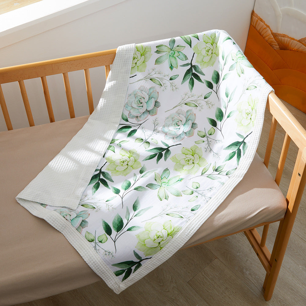 Blumenmuster Babydecke Brehn