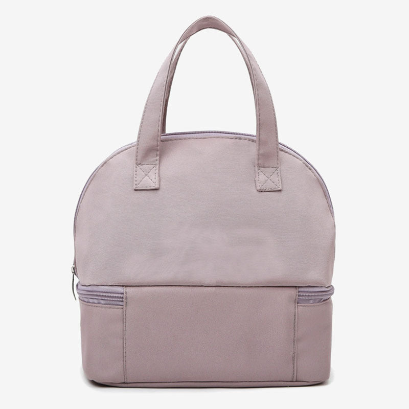 Damen Isolierte Lunch-Tasche mit doppeltem Fächerdesign Brehn
