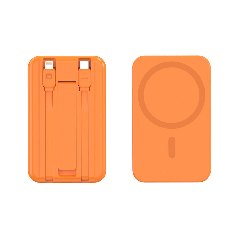 Tragbare Powerbank mit Magnetfunktion und Integriertem Standfuß Brehn
