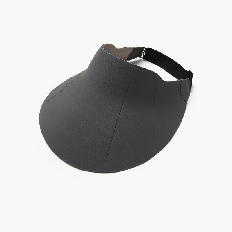 Oversized Kurvenrand-Sonnenvisier mit verstellbarem elastischem Rückenriemen Brehn