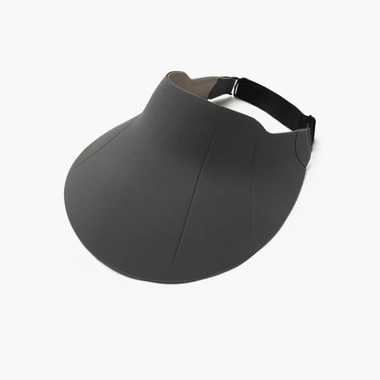 Oversized Kurvenrand-Sonnenvisier mit verstellbarem elastischem Rückenriemen Brehn