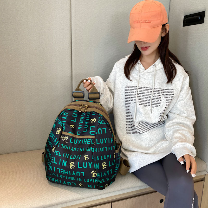 Stylische Canvas-Rucksack Brehn