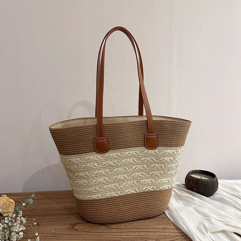 Strohmärktasche