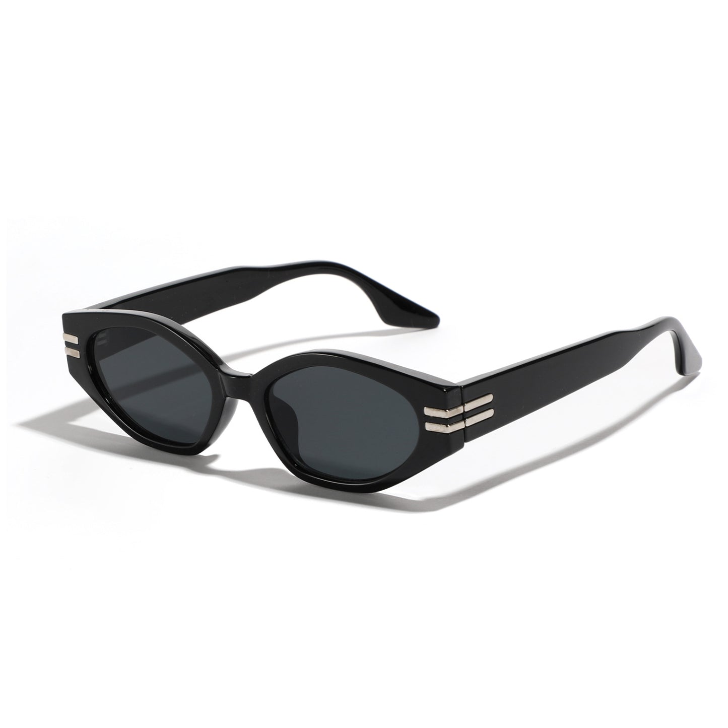 Damen geometrische Sonnenbrille im ikonischen Design Brehn