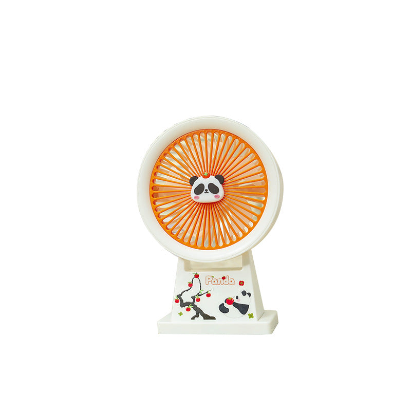 Damen Tragbarer Miniventilator mit süßem Pandadesign Brehn