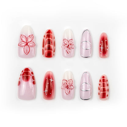 Künstlerisches Stiletto-Nagelkunst-Set Brehn