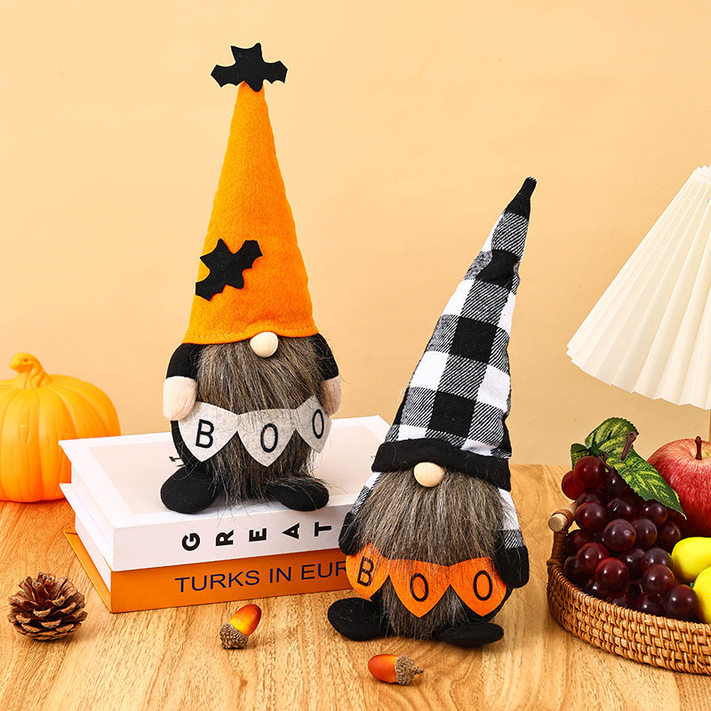 Dekorative Halloween-Gnom Figur Brehn