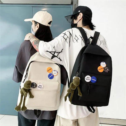 Lässiger Canvas-Rucksack Brehn