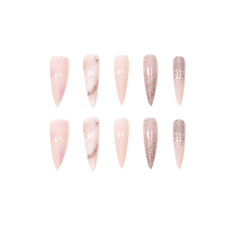 Glamouröses Stiletto-Nagelkunst-Set Brehn