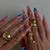 Künstlerische Stiletto-Nail Art Brehn 1787977694