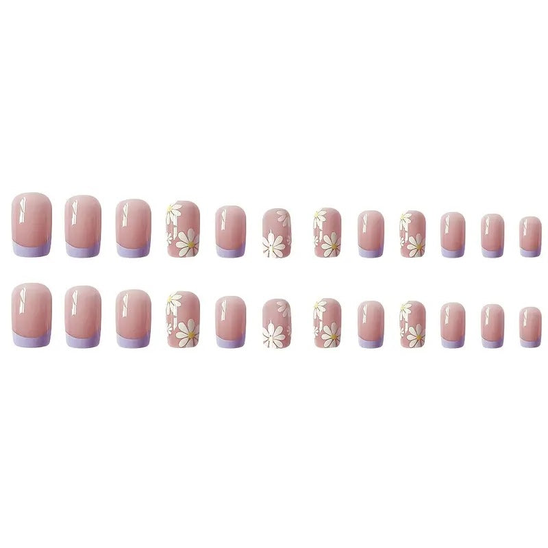 Florales Design Press-On Nagelset Brehn