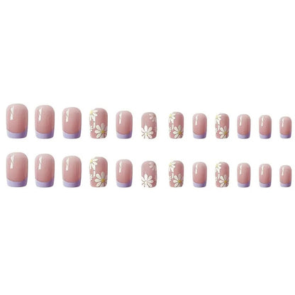 Florales Design Press-On Nagelset Brehn
