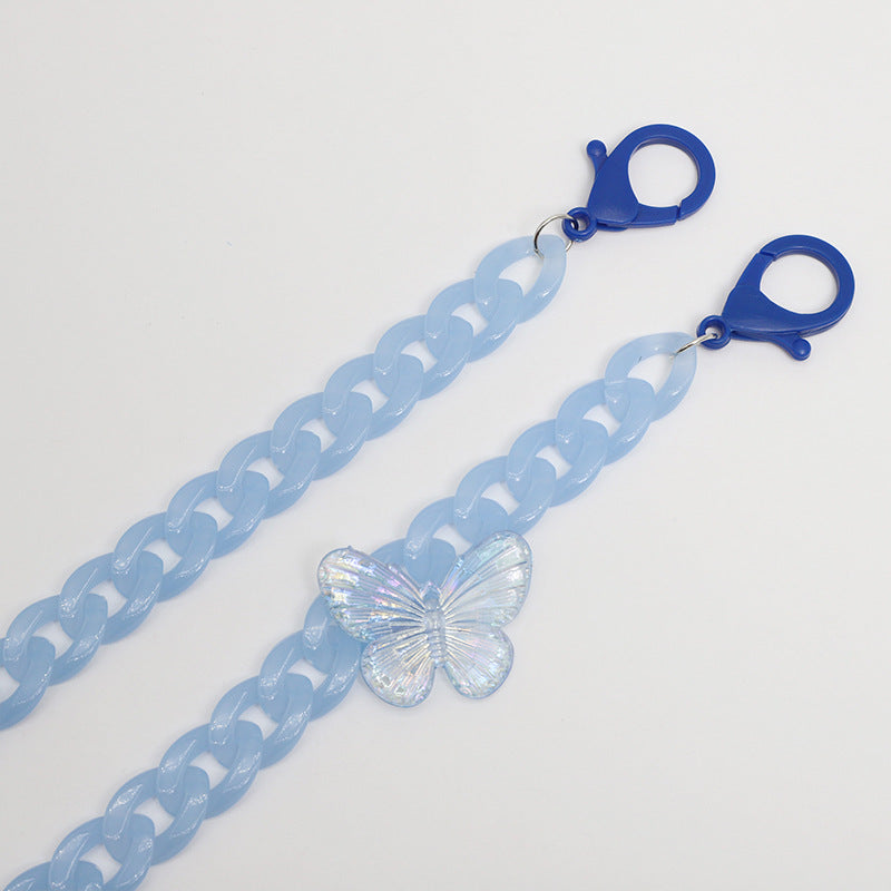 Dekorativer Schmetterlings-Brillen-Halsband Brehn