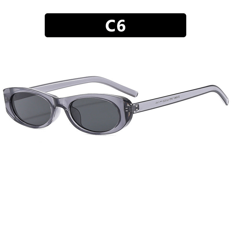 Damen modische Sonnenbrille im eleganten Ovalrahmen Brehn