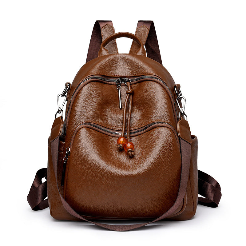 Premium Leder Reise Rucksack Brehn