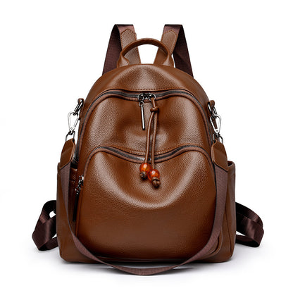 Premium Leder Reise Rucksack Brehn