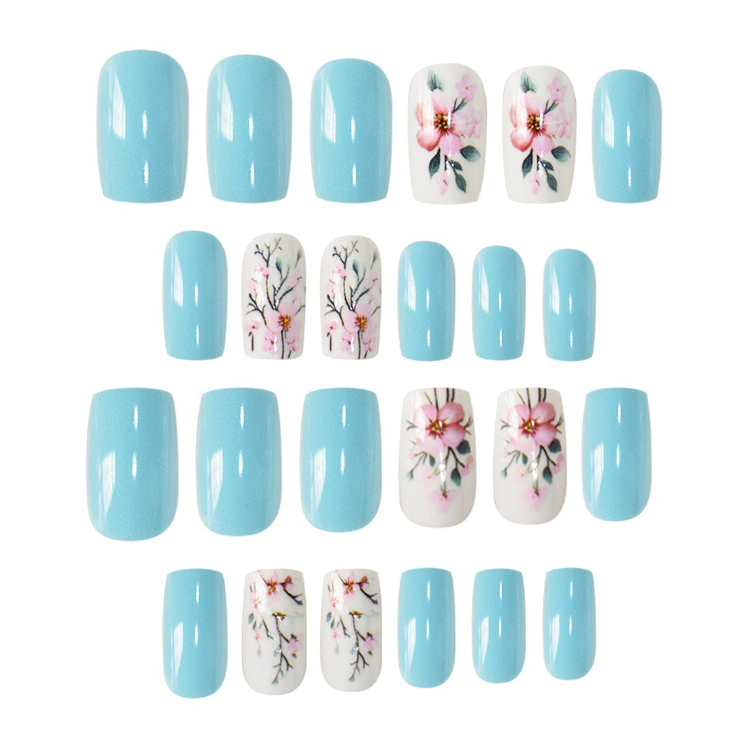 Florale Design Nagelkunst Verlängerungen Brehn