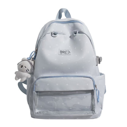 Pünktchen bestickter Rucksack Brehn