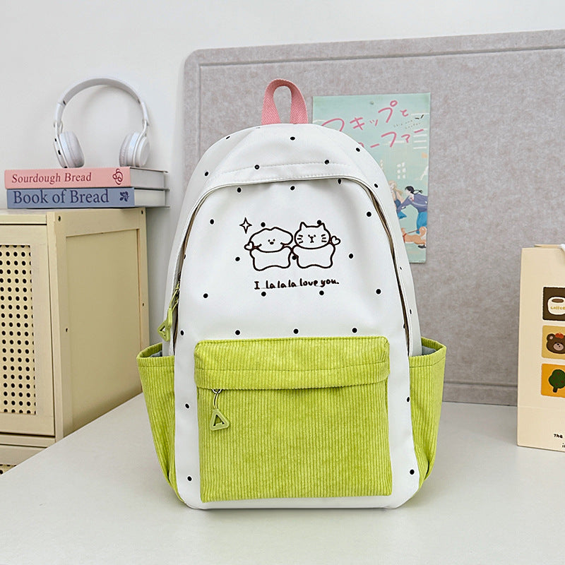 Süßer Tierdruck Schul Rucksack