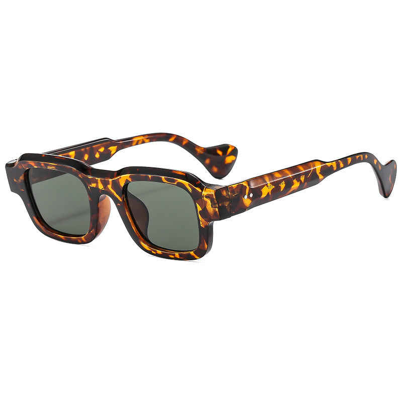 Damen trendige quadratische Sonnenbrille mit ergonomischem Design Brehn