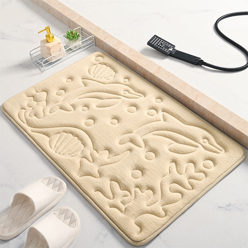 Dekorativer Badteppich mit Delphin-Design Brehn
