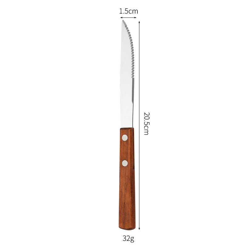 Dessertlöffel mit Ergonomischem Holzgriff Brehn