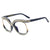 Damen Glamouröse Designer-Sonnenbrille mit funkelndem Rahmen Brehn