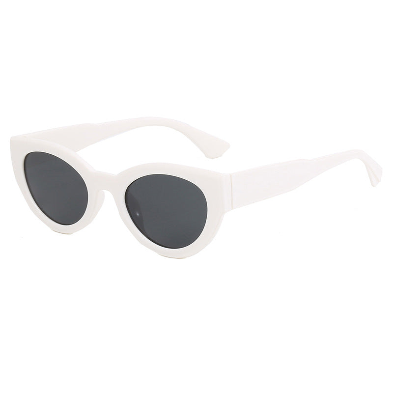 Damen modische quadratische Sonnenbrille mit verspiegelten Gläsern Brehn